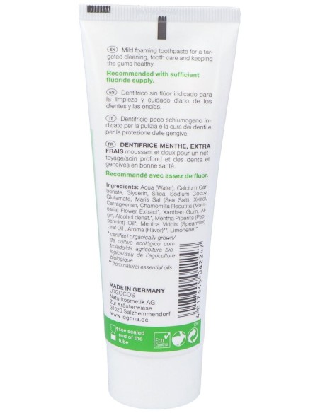 Dentifrico Extra Fresco Menta Daily Care 75Ml.