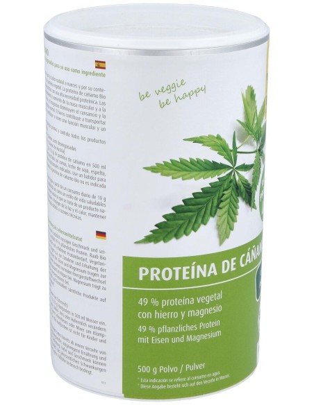 Proteina De Cañamo Natural 500Gr. Bio