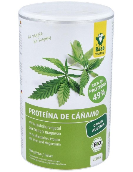 Proteina De Cañamo Natural 500Gr. Bio