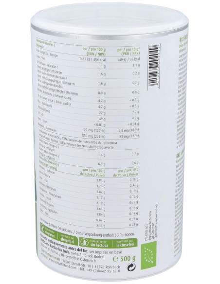 Proteina De Cañamo Natural 500Gr. Bio