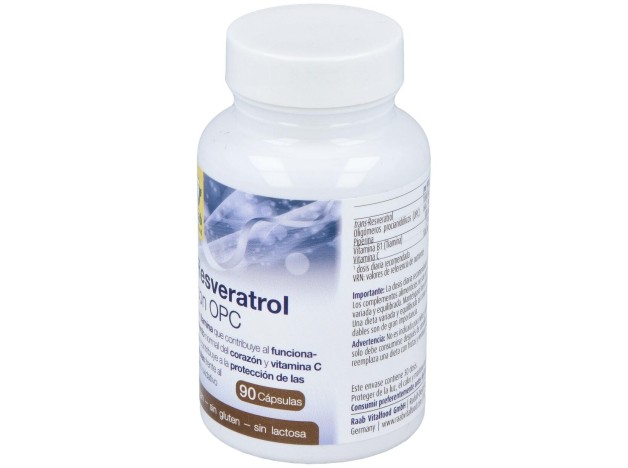 Raab Vitalfood Resveratrol Con Opc 90Caps