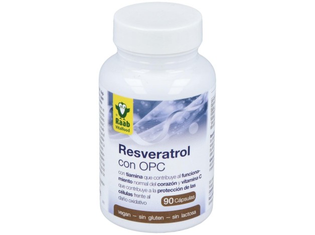 Raab Vitalfood Resveratrol Con Opc 90Caps