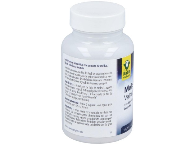 Raab Vitalfood Melisa Valeriana Lupulo 60Caps