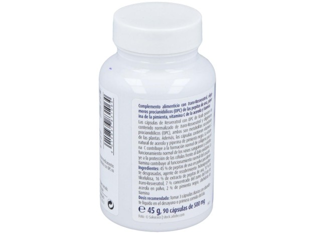 Raab Vitalfood Resveratrol Con Opc 90Caps