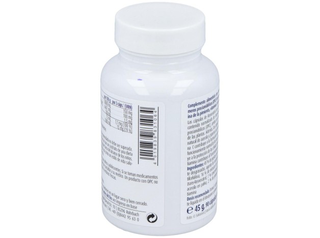 Raab Vitalfood Resveratrol Con Opc 90Caps