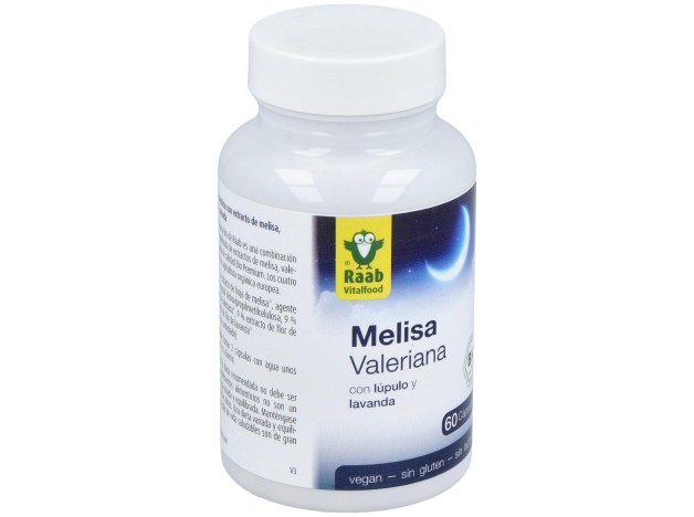Raab Vitalfood Melisa Valeriana Lupulo 60Caps