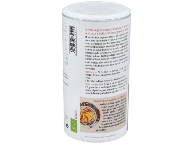 Raab Vitalfood Trio Fibras Manzana + Avena +...