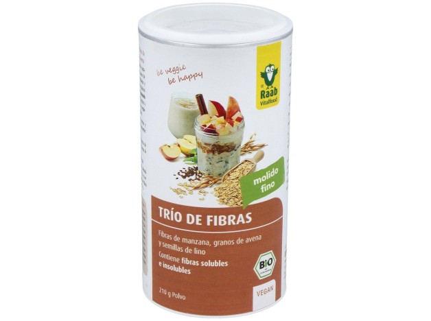 Raab Vitalfood Trio Fibras Manzana + Avena +...