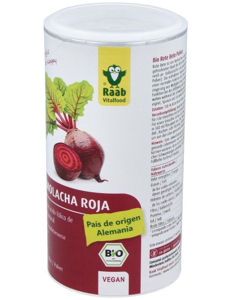 Remolacha Roja Polvo 250Gr. Bio