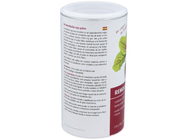 Remolacha Roja Polvo 250Gr. Bio