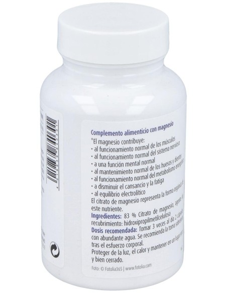 Raab Vitalfood Citrato De Magnesio 90Caps