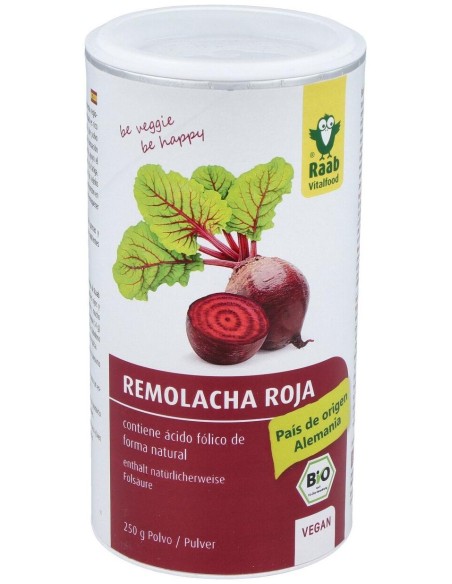 Remolacha Roja Polvo 250Gr. Bio