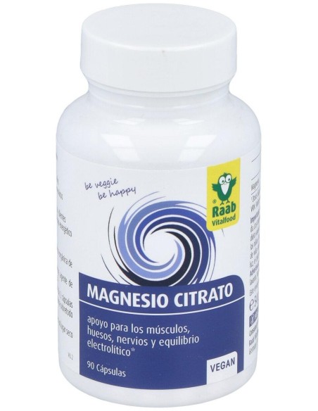 Raab Vitalfood Citrato De Magnesio 90Caps