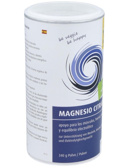 Raab Vitalfood Citrato De Magnesio Polvo 340G