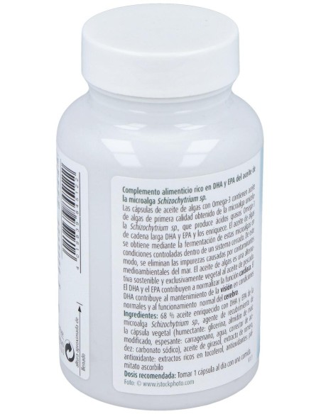 Raab Vitalfood Aceite De Alga Omega 3 1183Mg 30Caps