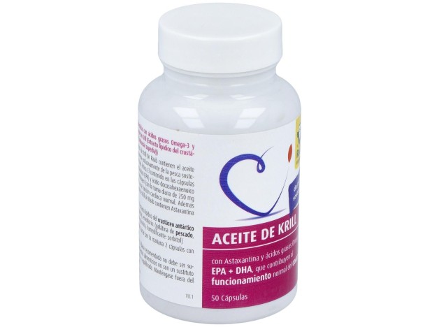 Raab Vitalfood Aceite Krill Forte 50Caps