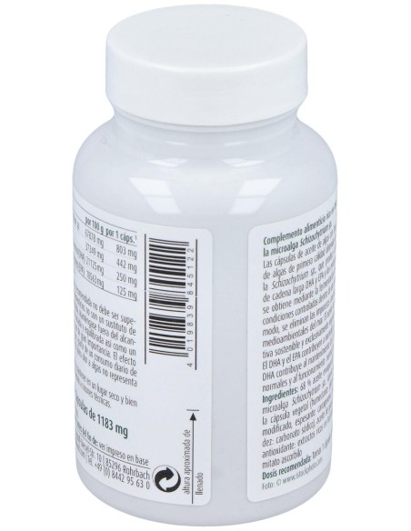 Raab Vitalfood Aceite De Alga Omega 3 1183Mg 30Caps