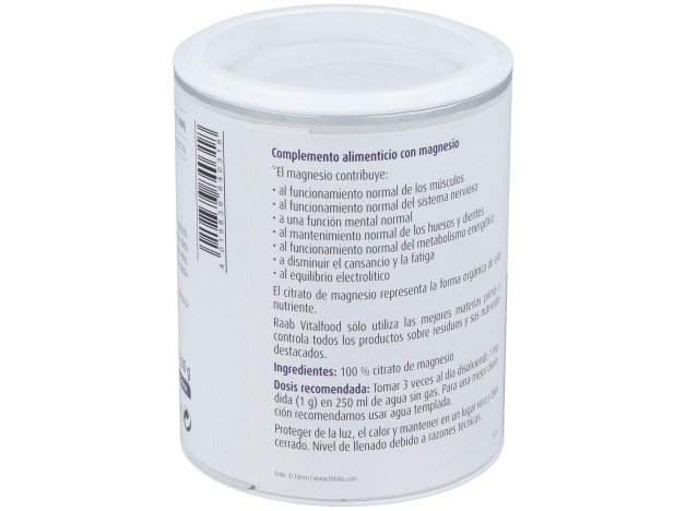 Citrato De Magnesio Polvo 200Gr.