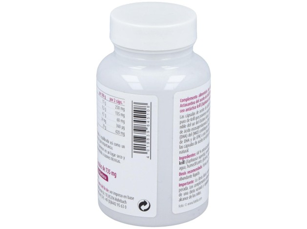 Raab Vitalfood Aceite Krill Forte 50Caps