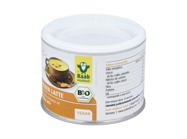 Raab Vitalfood Golden Latte Bebida De Curcuma...