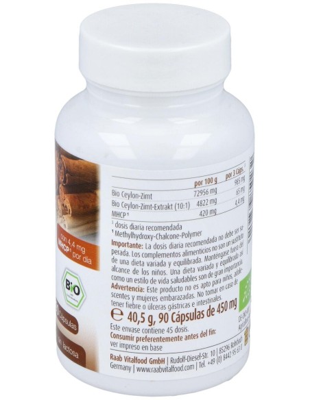 Canela 90Cap. Bio