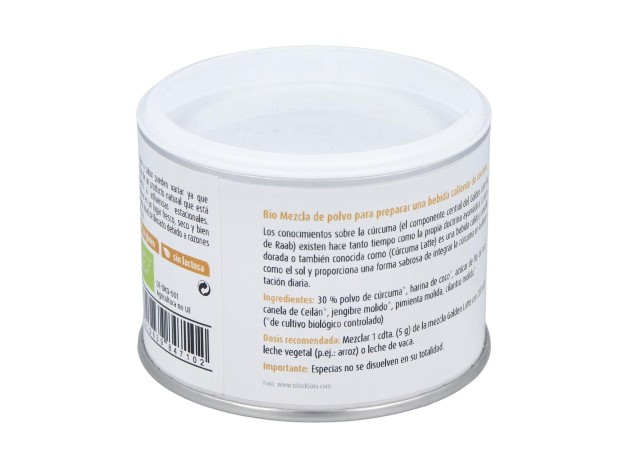 Raab Vitalfood Golden Latte Bebida De Curcuma...