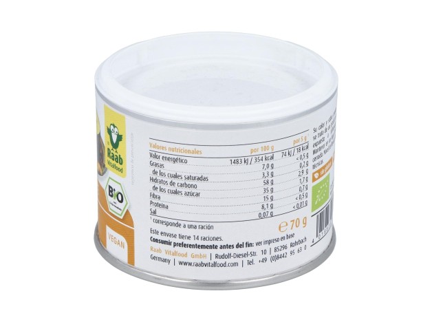 Raab Vitalfood Golden Latte Bebida De Curcuma...
