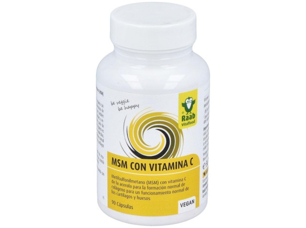 Raab Vitalfood Msm Con Vitamina C 90Caps