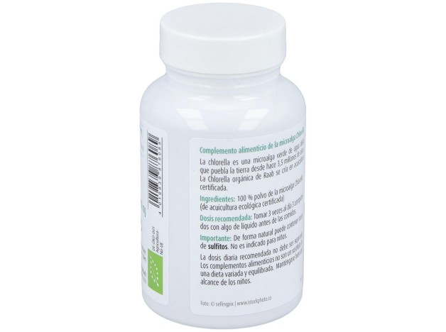 Raab Vitalfood Chlorella Ecológica 200 Comp