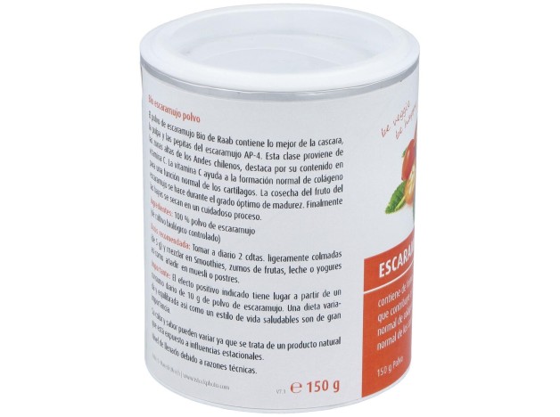 Escaramujo Polvo 150Gr. Bio