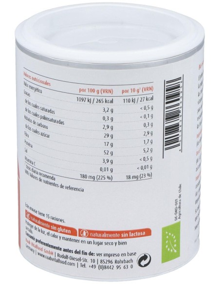 Escaramujo Polvo 150Gr. Bio