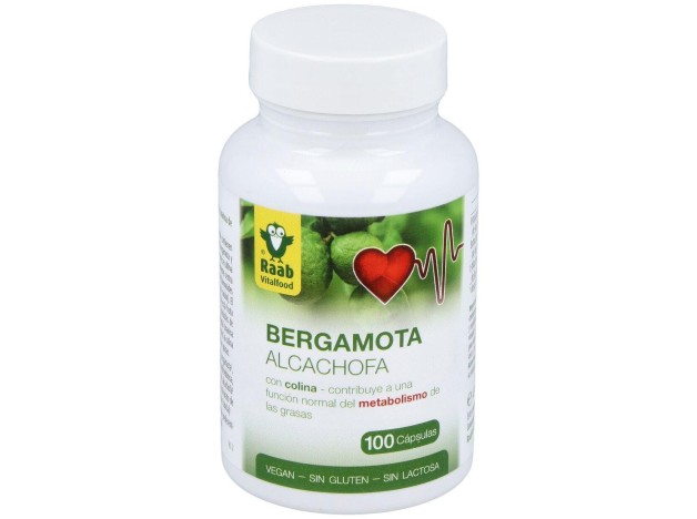 Raab Vitalfood Bergamota-Alcachofa 100Caps