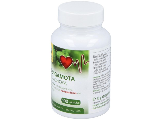 Raab Vitalfood Bergamota-Alcachofa 100Caps