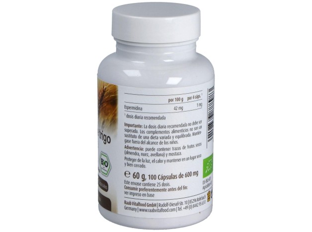 Raab Vitalfood Espermidina Germen De Trigo...
