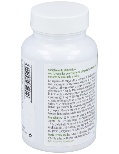 Raab Vitalfood Bergamota-Alcachofa 100Caps