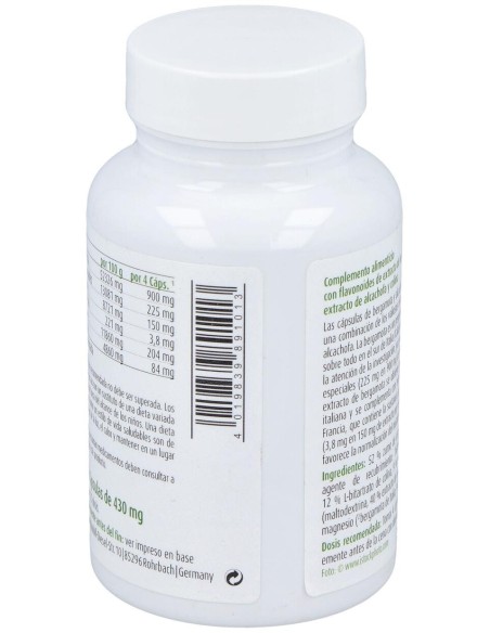 Raab Vitalfood Bergamota-Alcachofa 100Caps