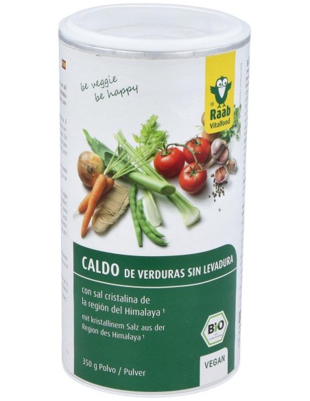 Raab Vitalfood Caldo De Verduras Sin Levadura Bote Bio 350G