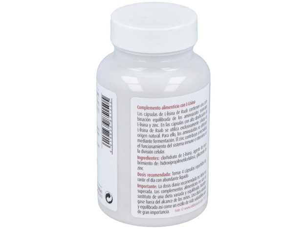 L-Lisina Con Zinc 100Cap.