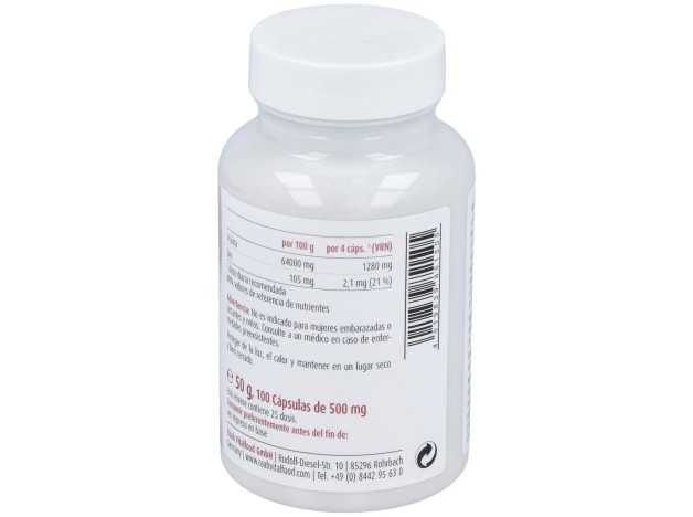 L-Lisina Con Zinc 100Cap.