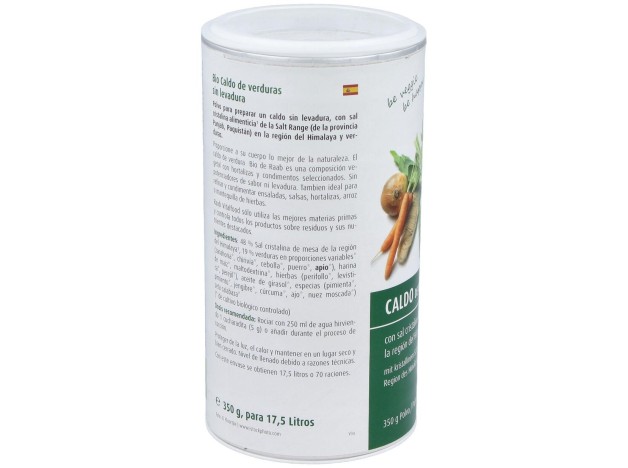 Raab Vitalfood Caldo De Verduras Sin Levadura...