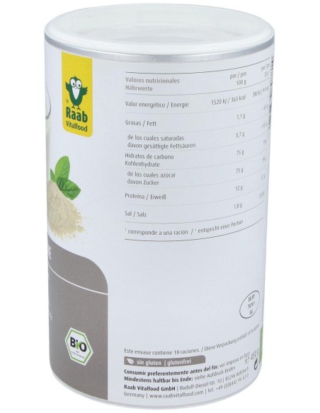 Raab Vitalfood Suero De Leche Dulce Natural Polvo 450G