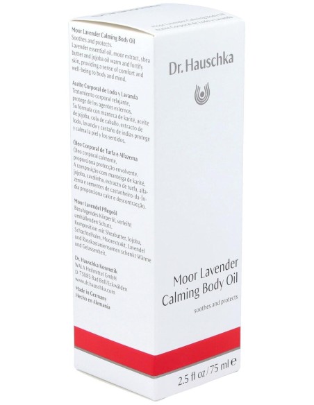Dr. Hauschka Aceite Corporal De Lodo(Torba) Y Lavanda 75 Ml.