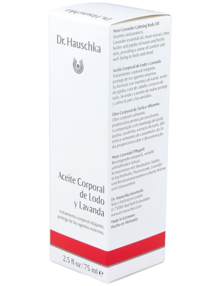 Dr. Hauschka Aceite Corporal De Lodo(Torba) Y Lavanda 75 Ml.