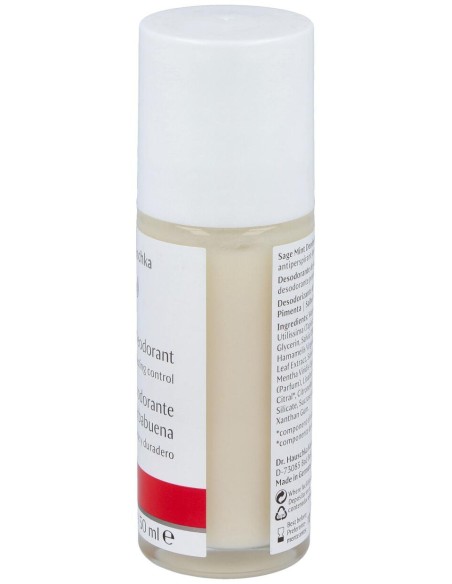 Dr. Hauschka Desodorante Roll-On Salvia Y Hierbabuena 50Ml