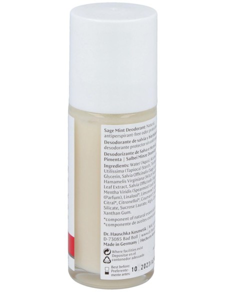 Dr. Hauschka Desodorante Roll-On Salvia Y Hierbabuena 50Ml