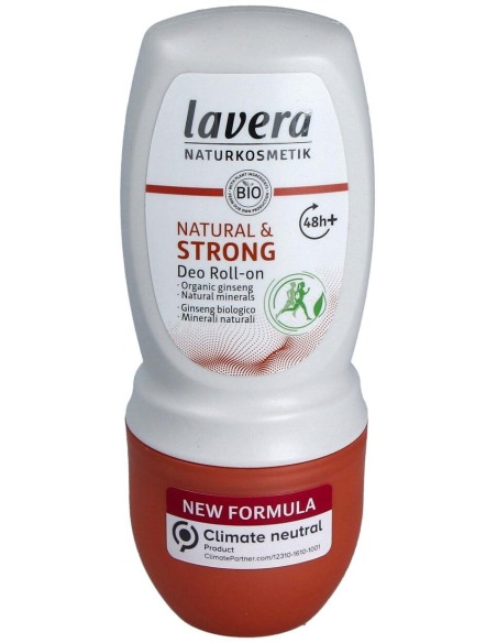 Lavera Desodorante Roll-On 48H + Strong %26 Natural 50Ml