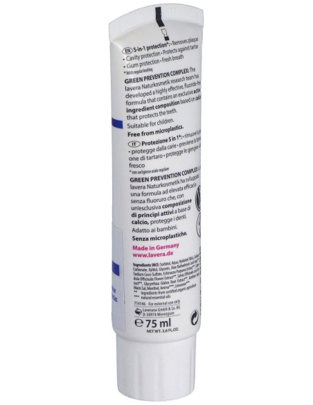 Dentifrico Classic Complet Care Sin Fluor 75Ml.
