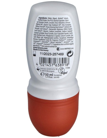 Lavera Desodorante Roll-On 48H + Strong %26 Natural 50Ml