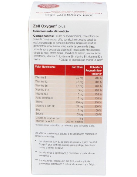 Dr. Wolz Zell Oxygen Plus 250Ml