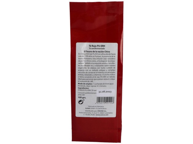 Madal Bal Bolsa Pu-Ehr Te 100Gr Bolsa 100Gr